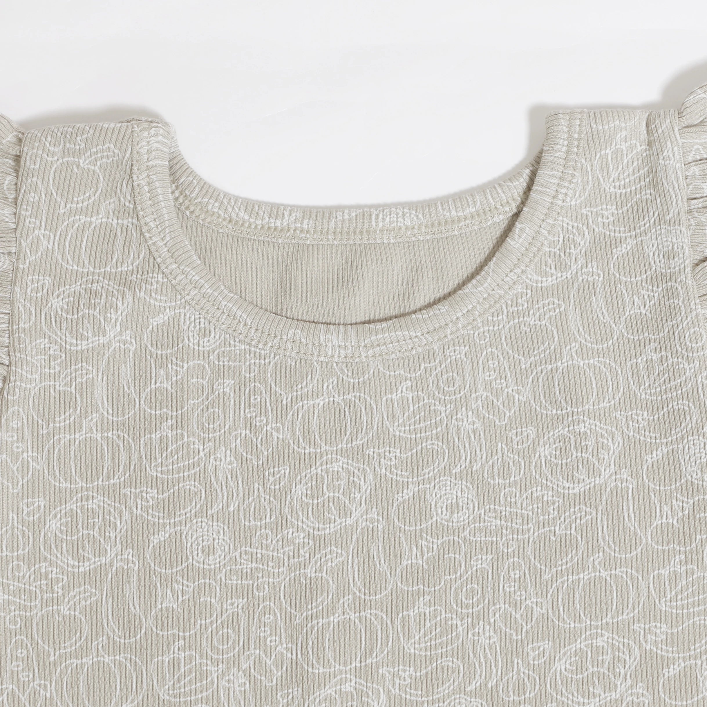 Ribbed Summer Kids Casual Set