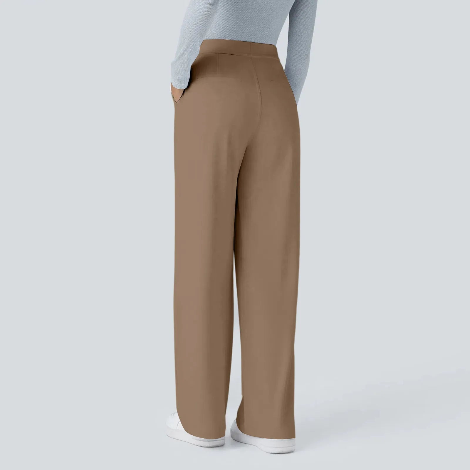 Women's Fashion Comfortable Pants Autumn and Winter Wide Leg Casual Sports Drape Slimming and Versatile Floor Length 2025