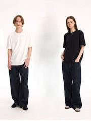 Solid Cotton Casual Sport Tee