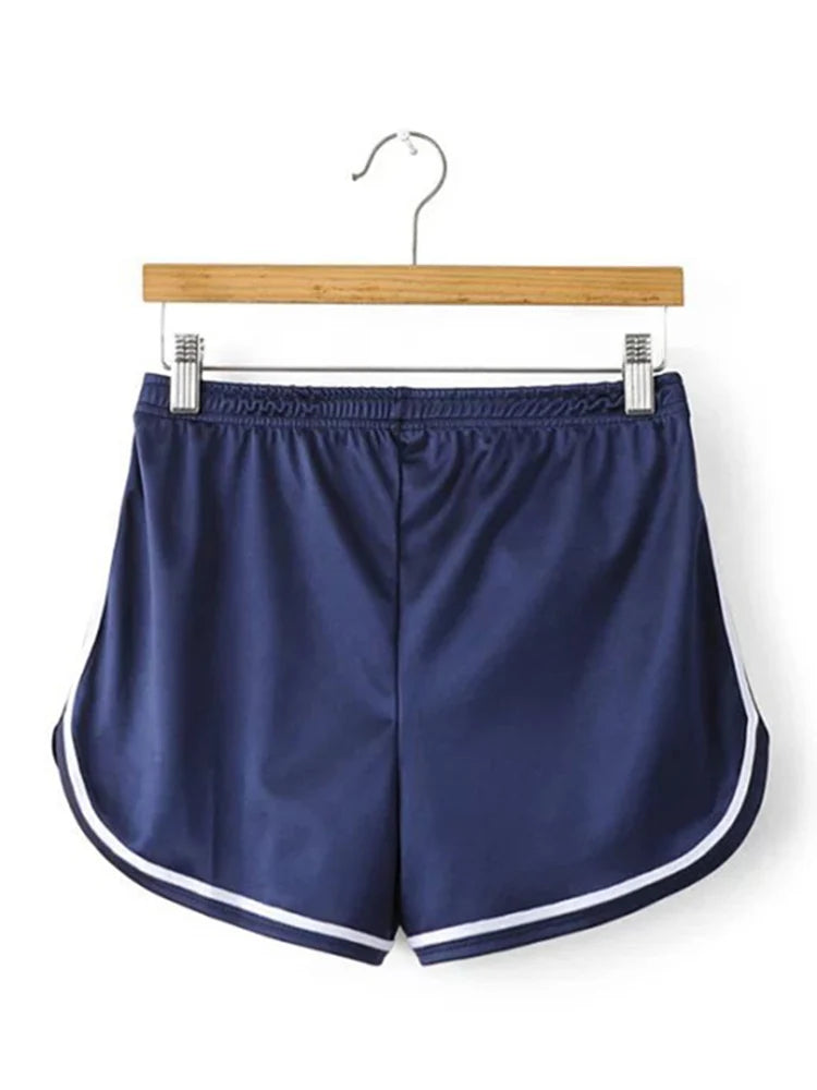 Women Shorts Summer Silk Slim Beach Casual White Shorts Hot