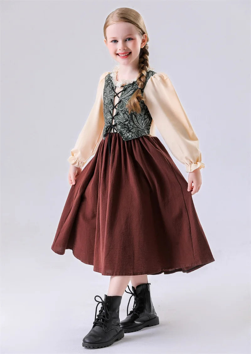 Medieval Bavarian Kids Costume Set