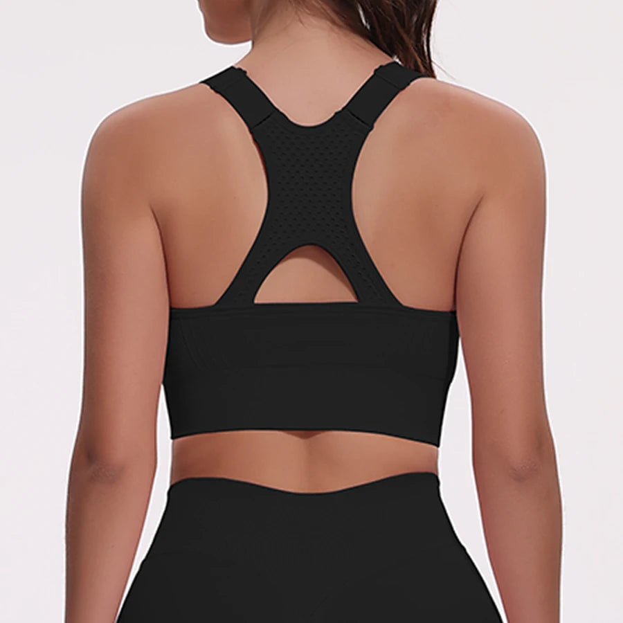Hollow Out Beautiful Back Yoga Bra