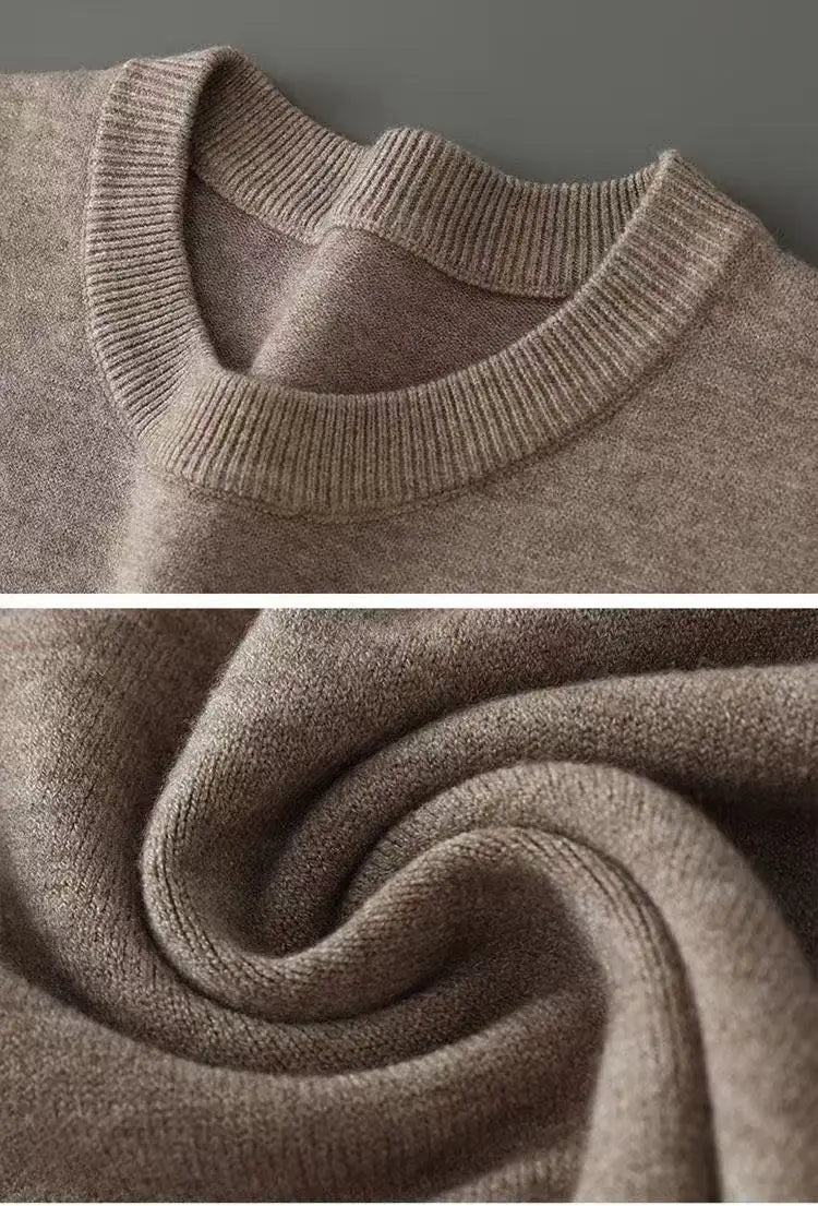 Elastic Warm Knit Pullover
