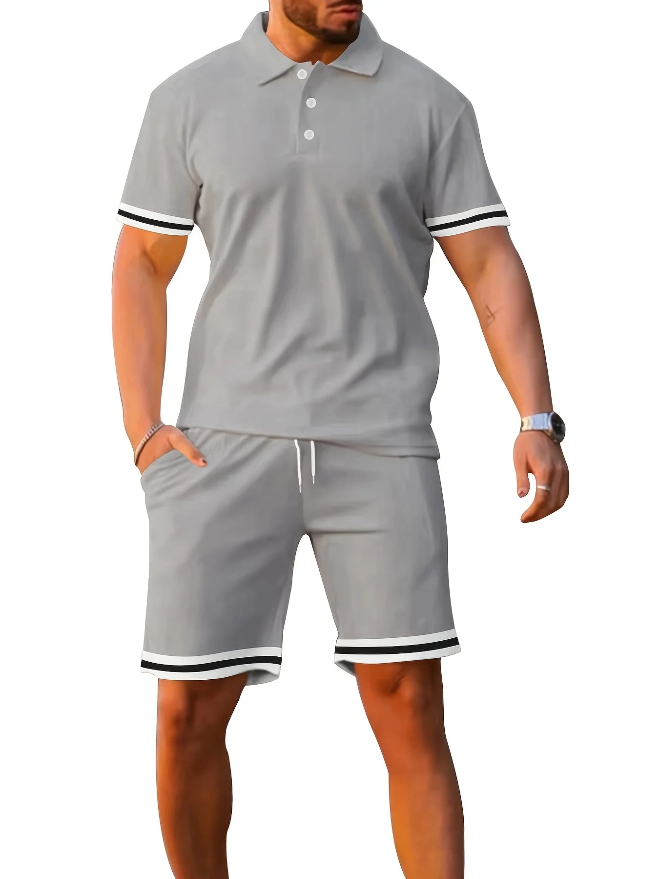 Travel Polo Short Set