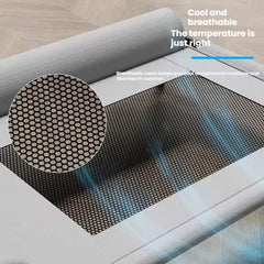 Pet Furniture Mesh Elevated Dog Beds Breathable Removable Raised Dog Bed With Soft Pillow Outdoor Dog Cat Bed Patio Sunbathing