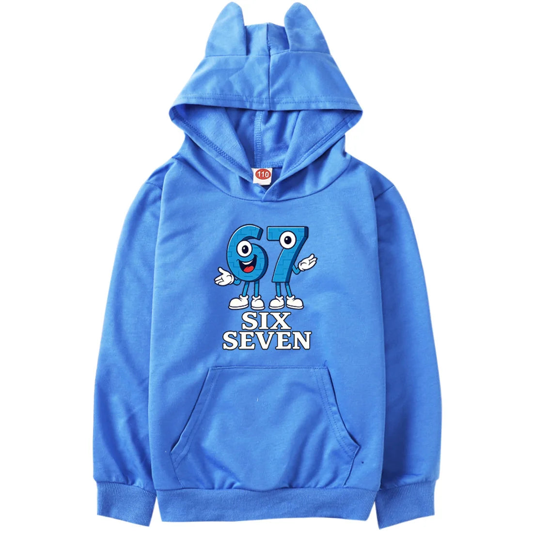 Kids Cat Ears Cartoon Hoodie