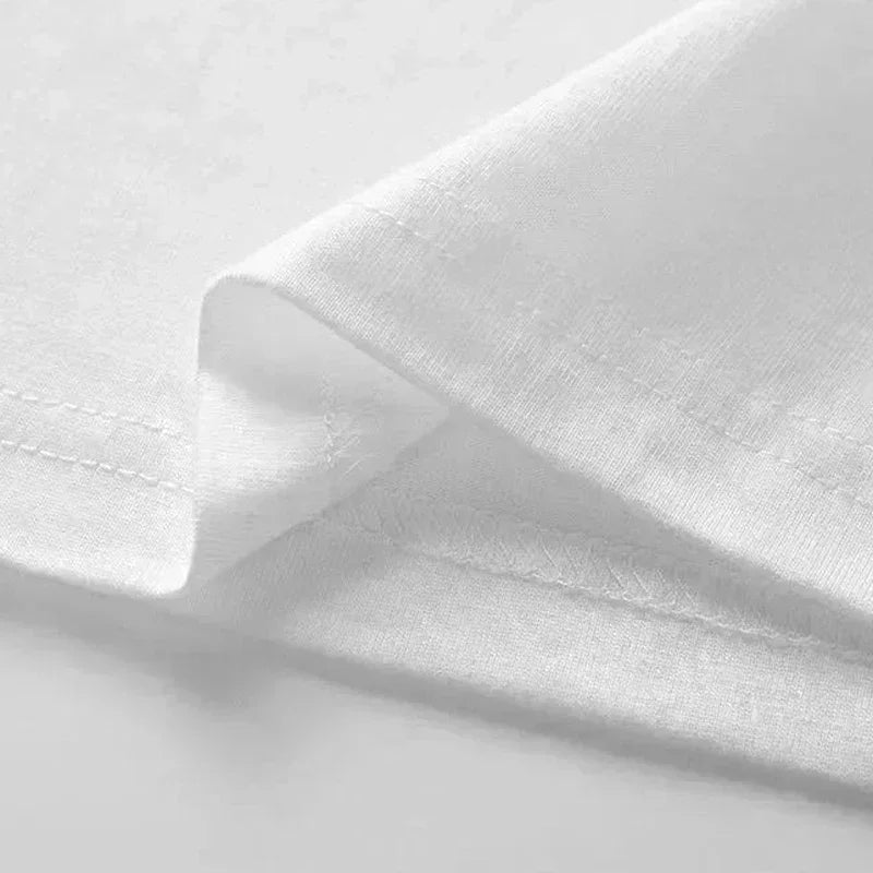 Essential Solid Cotton Casual Tee