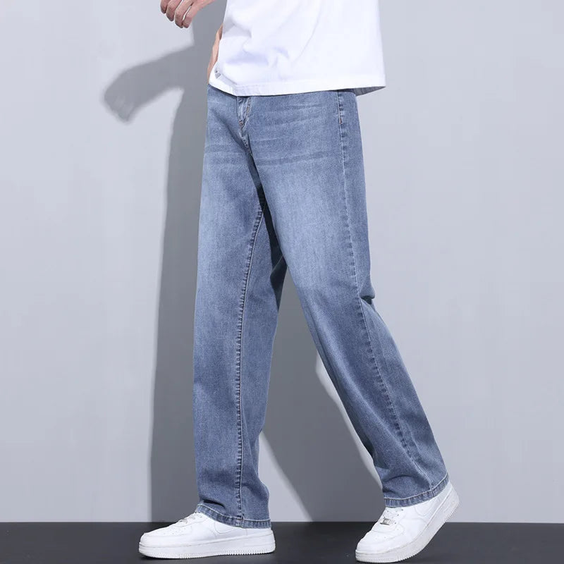 Relaxed Straight Denim Comfort