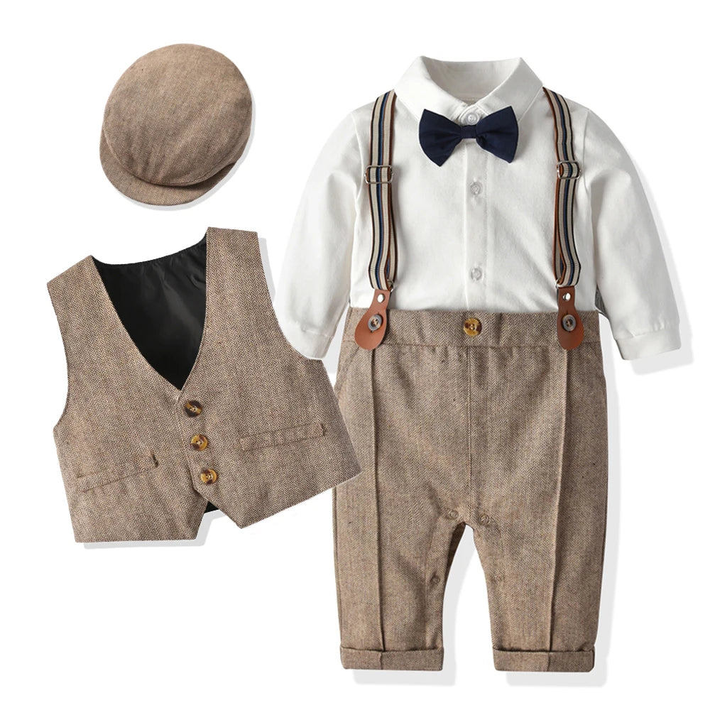 Gentleman Formal Baby Boy Set