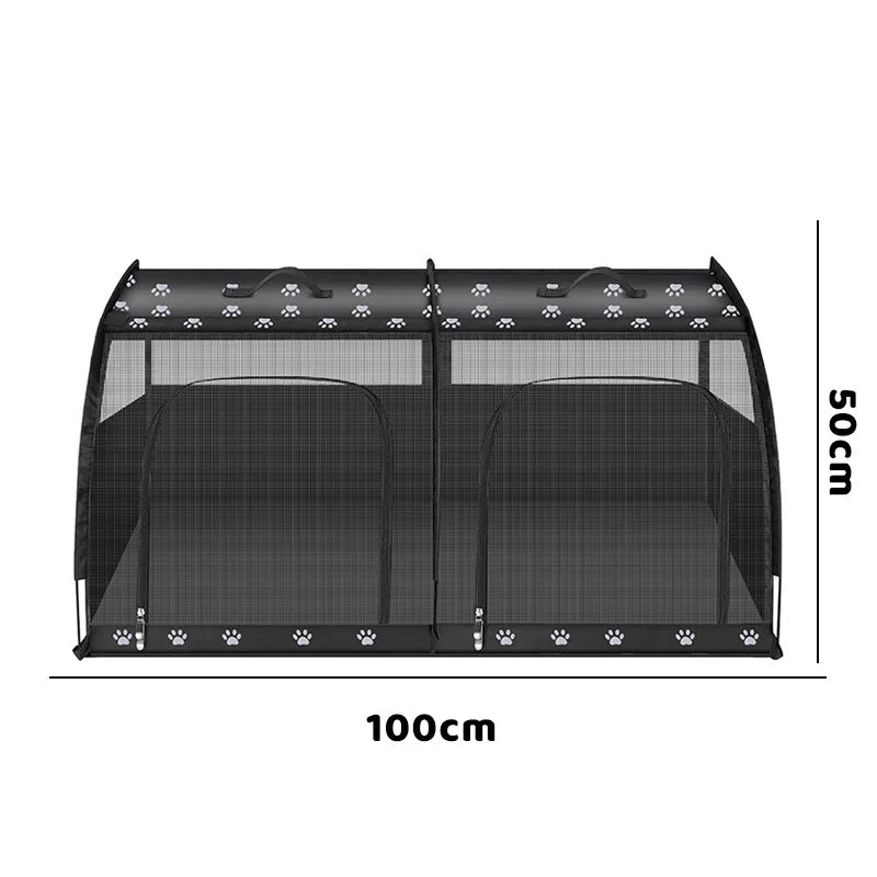 Pet Car Portable Dog Kennel Foldable Scratch Resistant Breathable Cat Bag for Outdoor Use Pet Cat Backpack Carrier