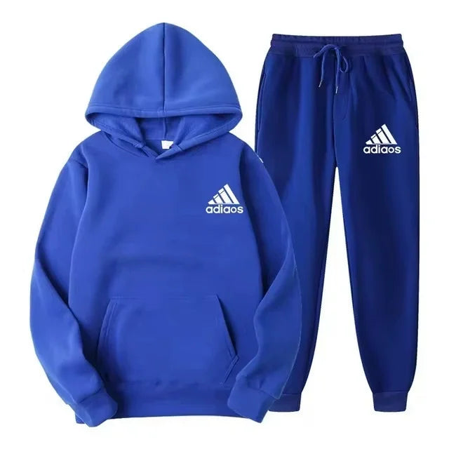 Casual Hooded Pullover Set