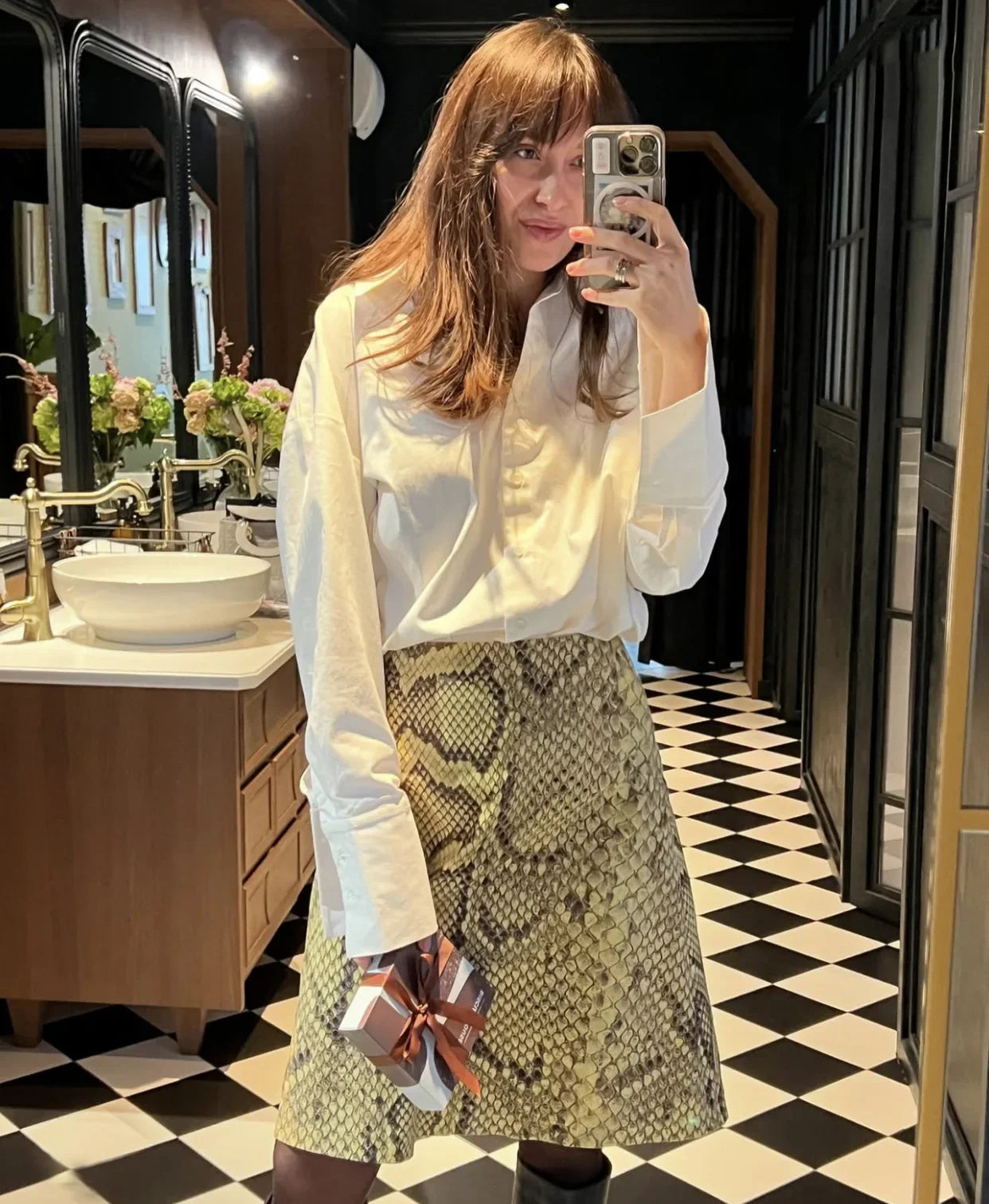 Snakeskin Printed Fashion Premium Edition