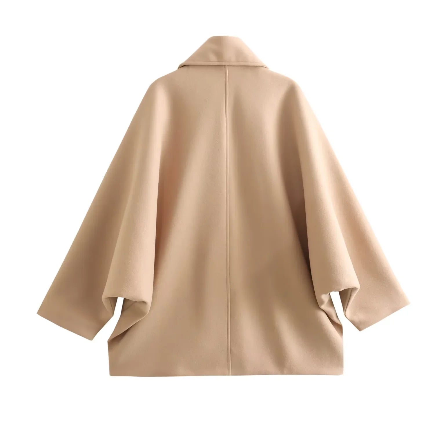 HXAO Woman Winter Coats Faux Wool Coats And Mixtures Oversized Long Coat Women Autumn Long Sleeve Solid Coats Casual Warm Parkas