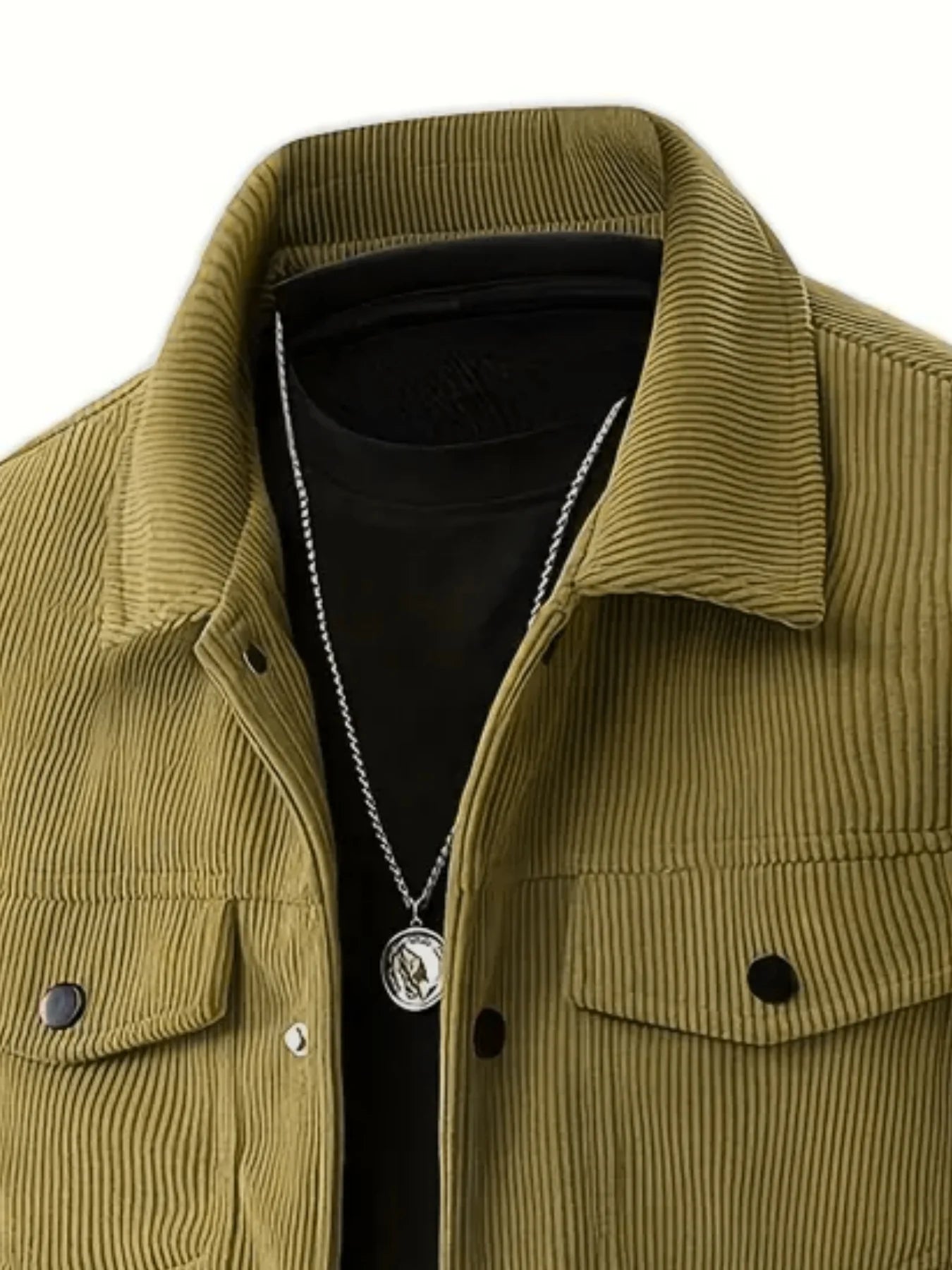 Multi Pocket Corduroy Jacket