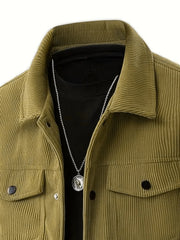 Multi Pocket Corduroy Jacket