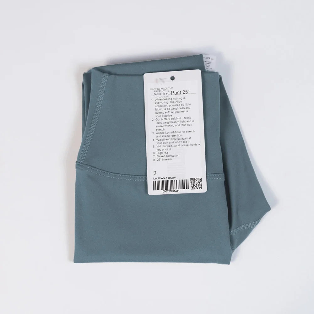2026 Yoga clothes with high elasticity, no awkward lines, cropped pants, quick drying, women's hip lifting, tight pants
