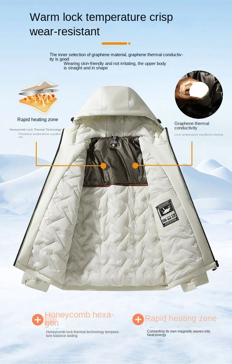 Graphene Heated Waterproof Parka