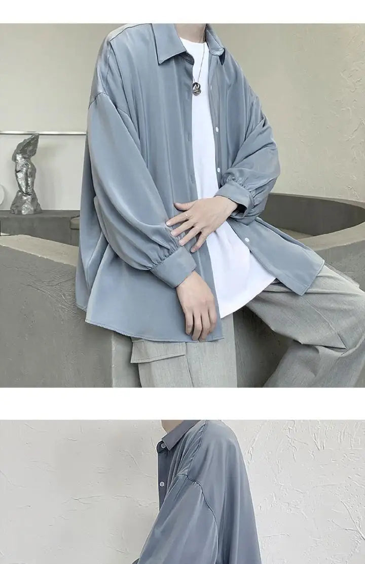 Loose Office Button Shirt Women