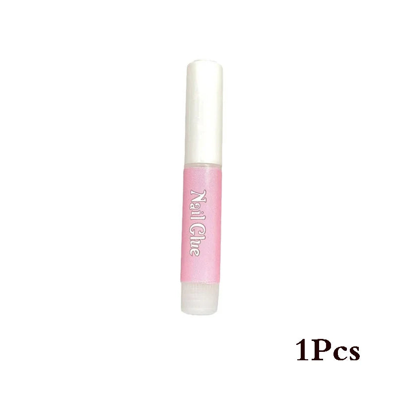 Nail Glue for Press on Nails for Nail Tips Acrylic Nail Glue Long Lasting Super Strong Nail Glue for Nails Salon