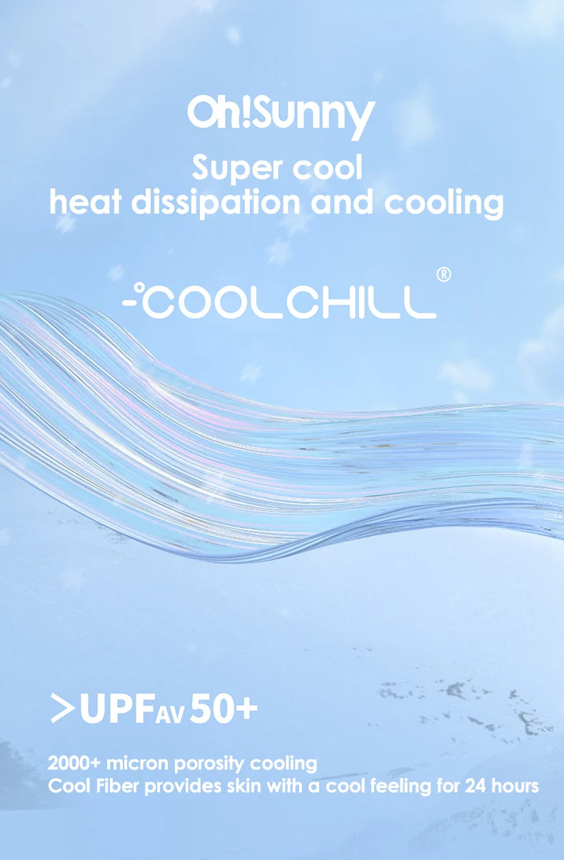 OhSunny Anti-UV Cargo Long Skirt with Adjustable Hem