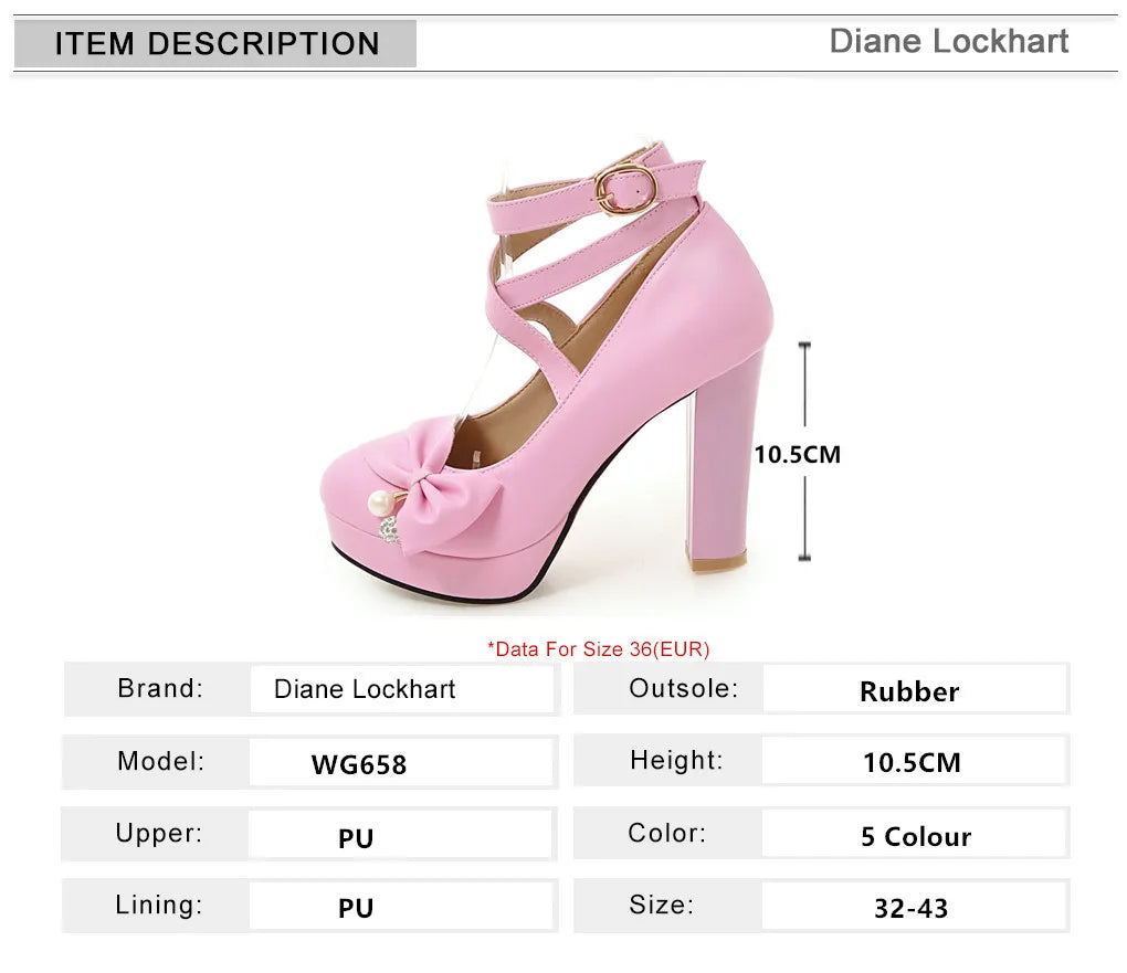 Glossy Mary Jane Chunky Heels