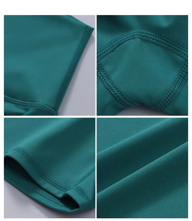 High Waist Naked Feeling Yoga Shorts for Women Fitness Running Shorts Cycling Sports Leggings Summer Workout Gym Running Shorts