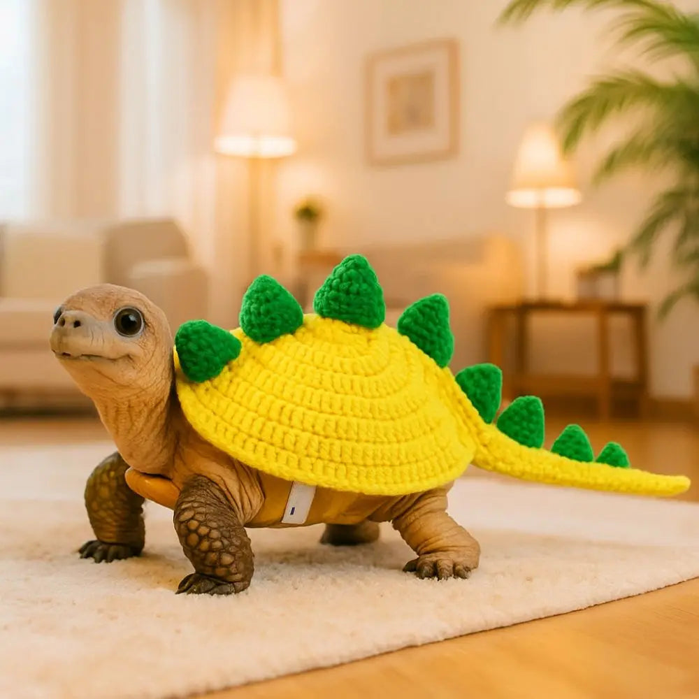 Cartoon Turtle Knitted Pet Sweater