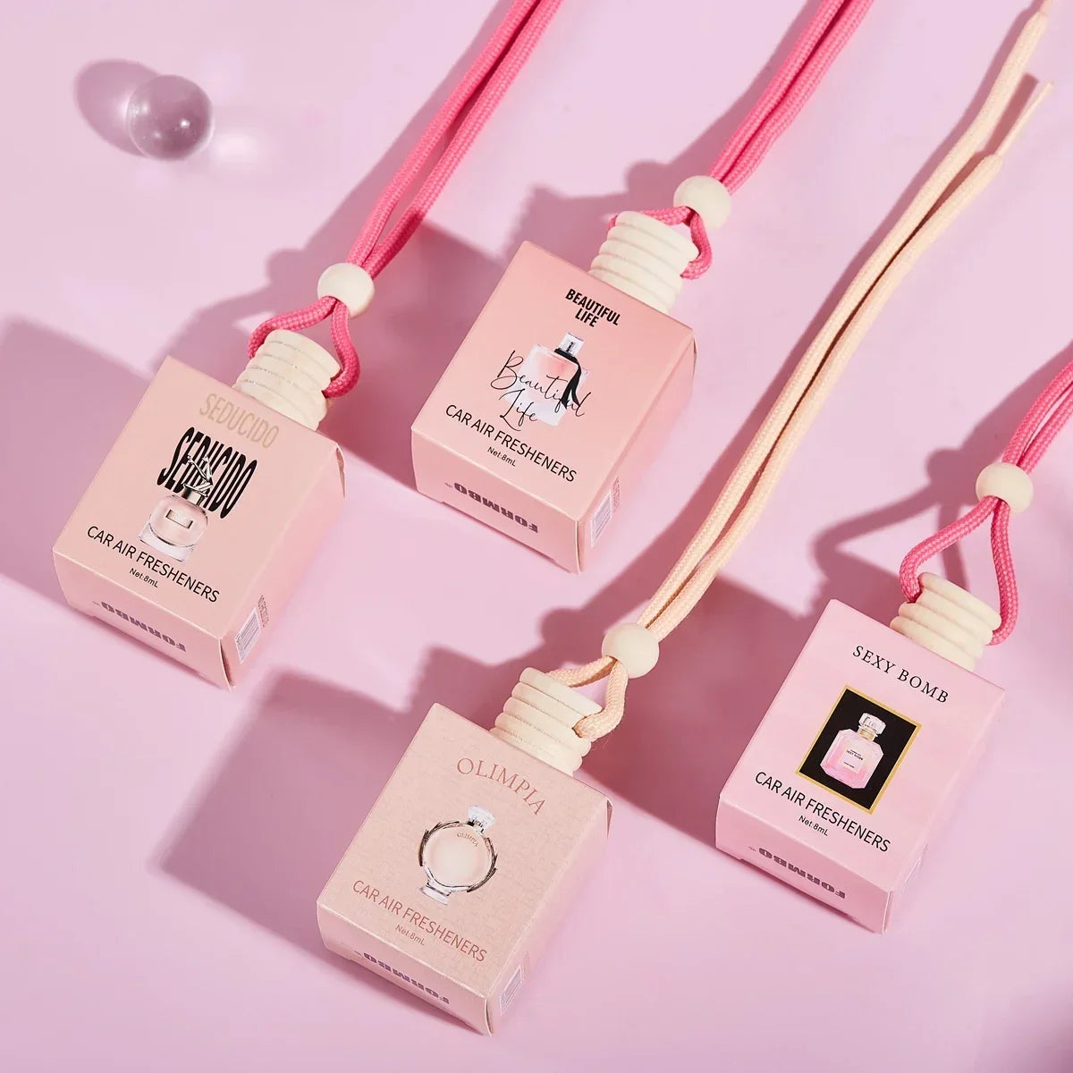 Perfume Bottle Car Perfume, Long-term Car Air Freshener, Car Perfume Used for Car Interior Accessories, Keep Charming and Fresh