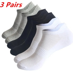 Breathable Cotton Low Tube Socks