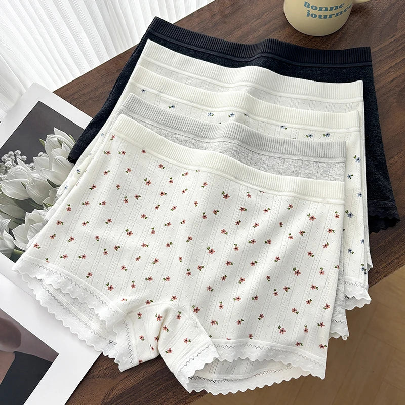 Women's Summer Shorts for a Dress Sports Fashion Female Boxer Shorts Underwear Skirt Panties Under the Safety Short Pants Trunk
