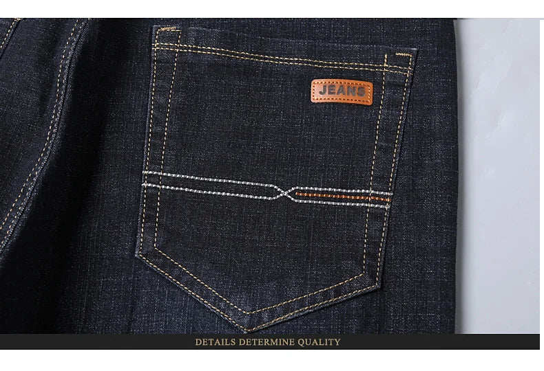 Slim Straight Business Denim