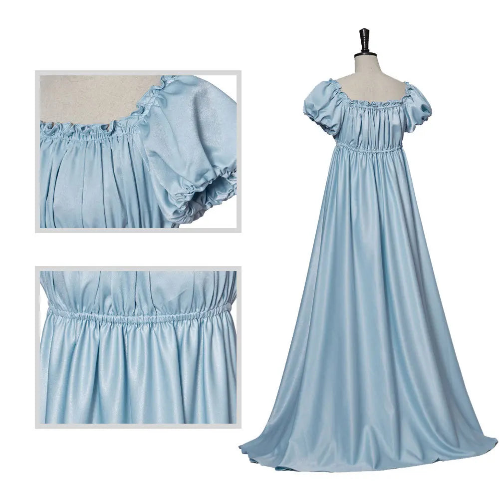 Medieval Off Shoulder Costume Gown