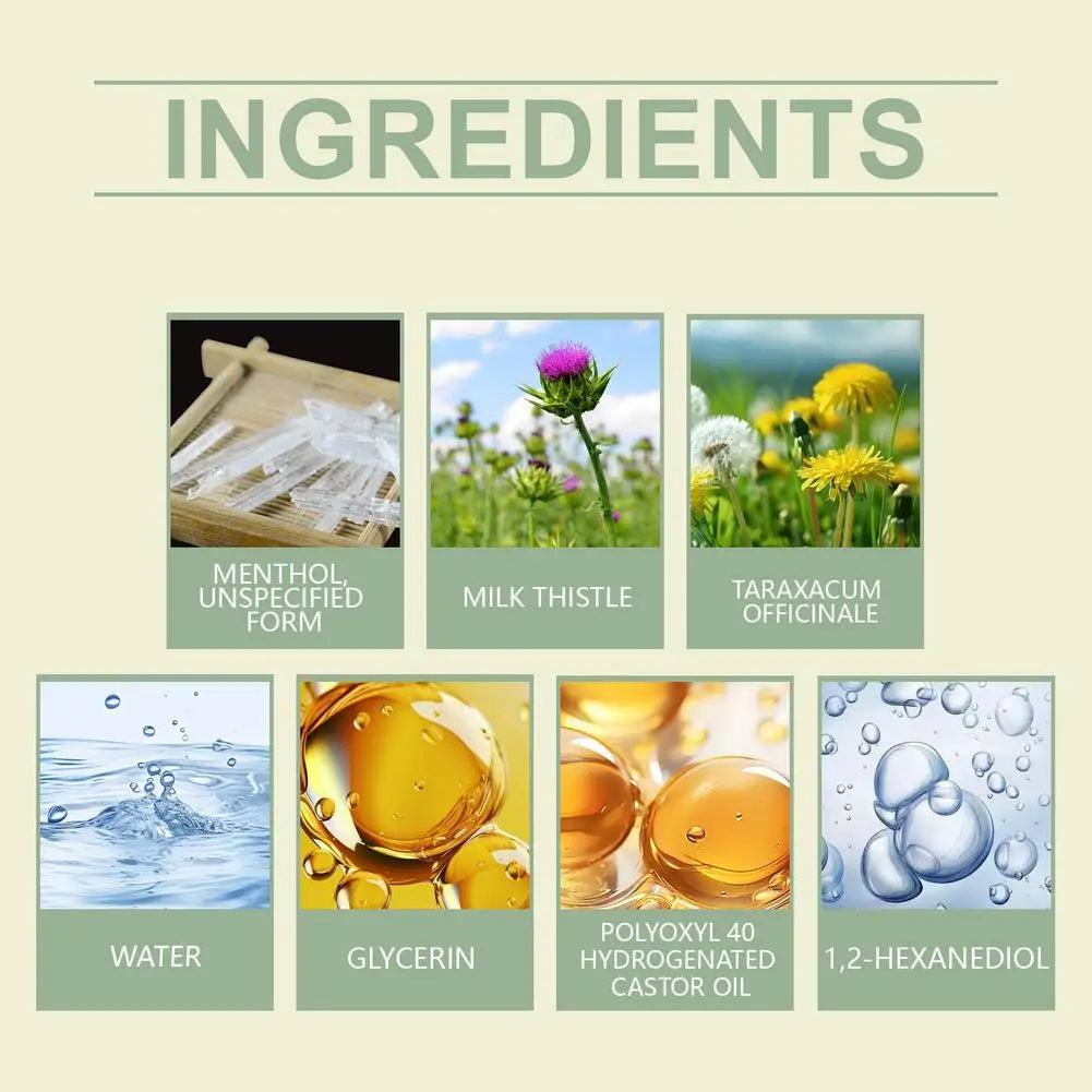 Herbal Diffuser with Mullein/Thyme/Mints Guarana/Green Tea Natural Energy Boost Clear Breathing Support for All Ages