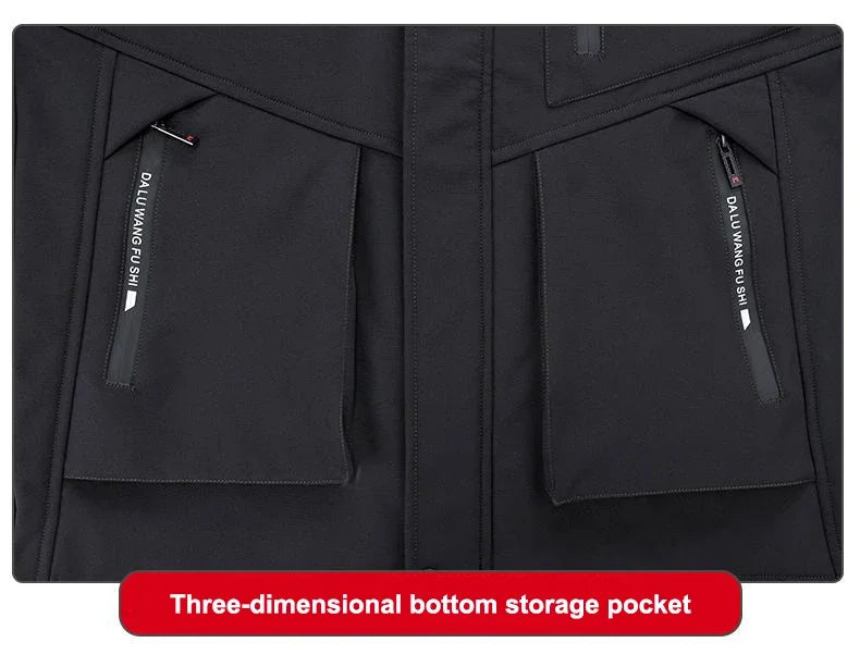 Winter Padded Hiking Jacket Suit