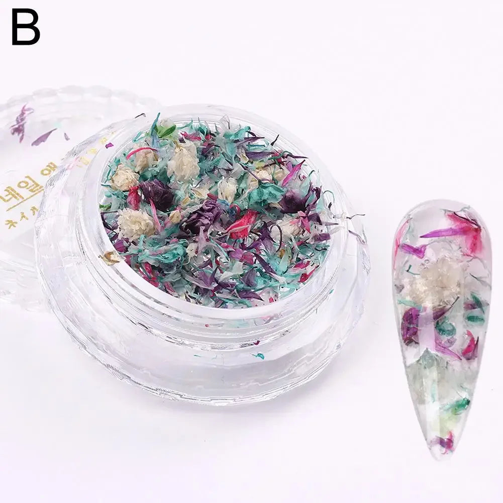 Nail Art Dried Flower Decoration Nail DIY Manicure For Nails Art Jewelry Flower Beauty Salon Decoration E3C5