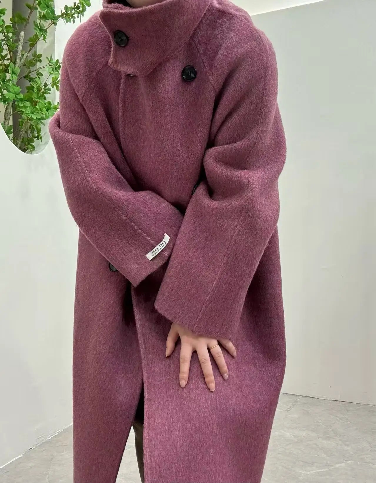 Retro Double-Sided Wool Short Coat