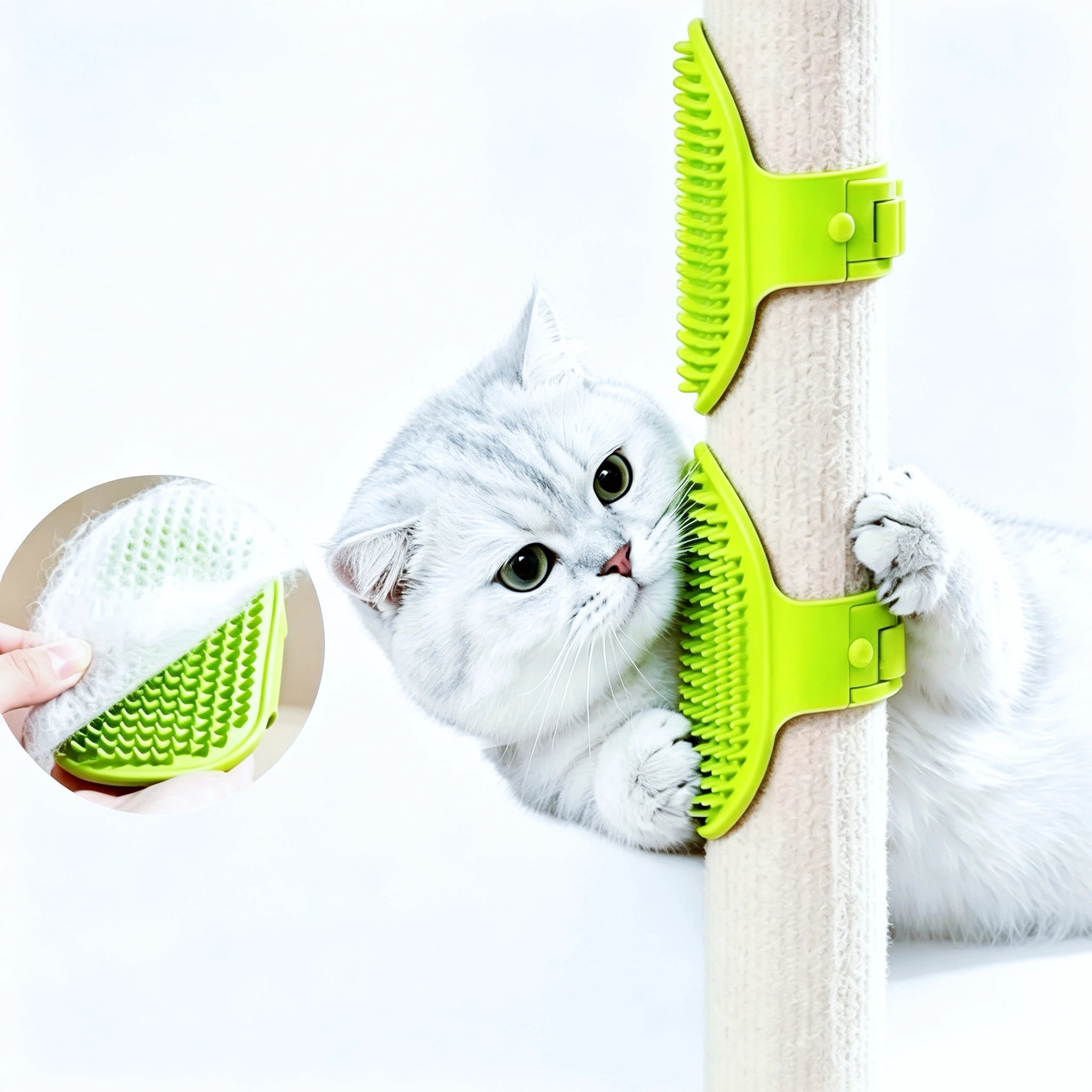 Silicone Massager Scratcher Comb Glove