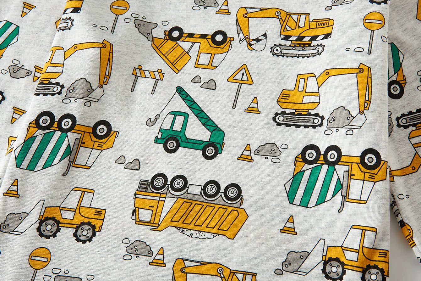 Playful Cotton Boys Pajama Set