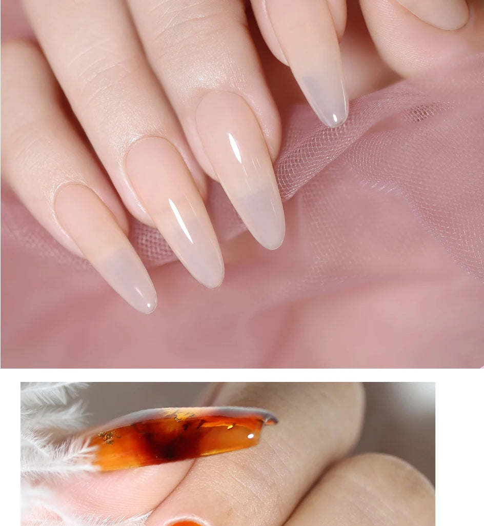 NAILCO 15ml Colorful Jelly Gel Nail Polish Gorgeous Color HEMA TPO FREE Soak Off UV LED Semi Permanent Long Wear Gel Varnish