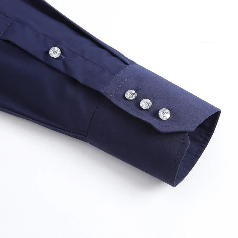 Korean Slim Non-Iron Dress Shirt