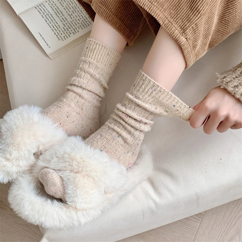 Japanese Wool Casual Socks