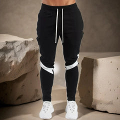 Mens Joggers Casual Pants Fitness Men Sportswear Tracksuit Bottoms Skinny Sweatpants Trousers Black Gyms Jogger Track Pants