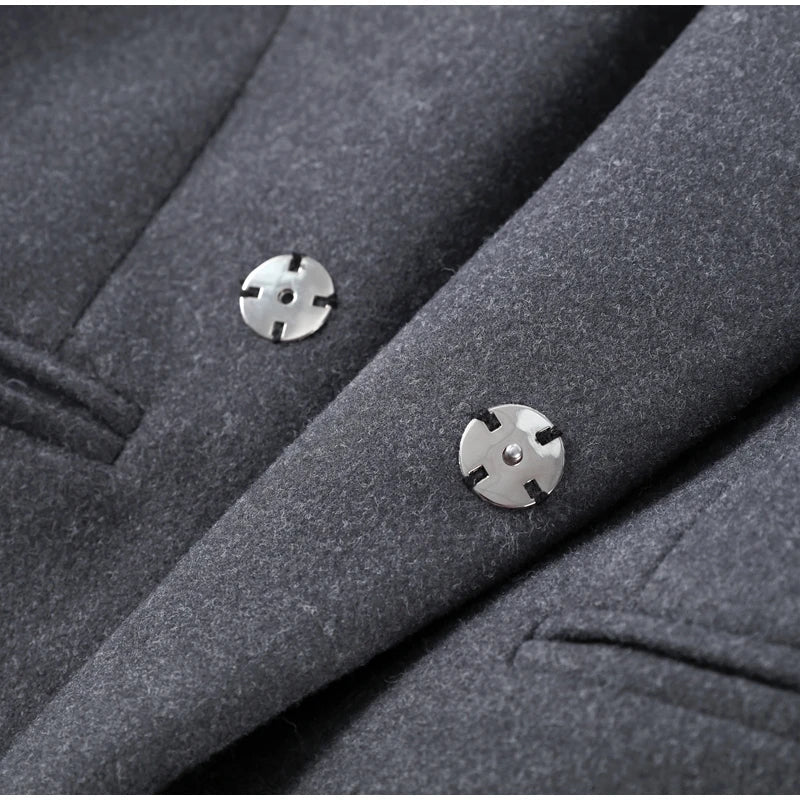 Elegant V-Neck Office Suit Set
