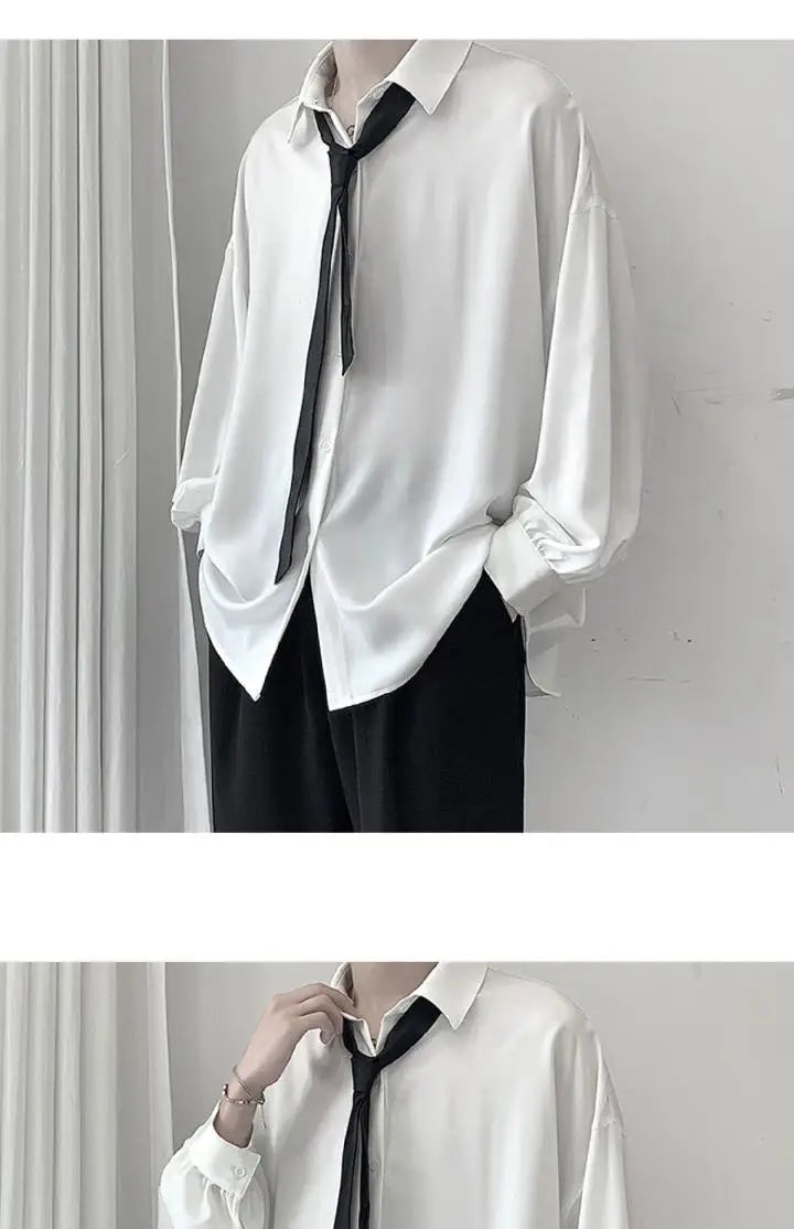 Loose Office Button Shirt Women