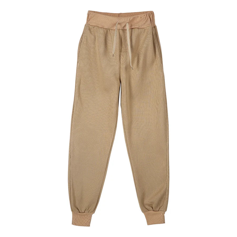2026 New Men Jogger Sweatpants Casual Loose Fit Sports Pants Elastic Waist Drawstring Running Workout Gym Streetwear Spring Fall