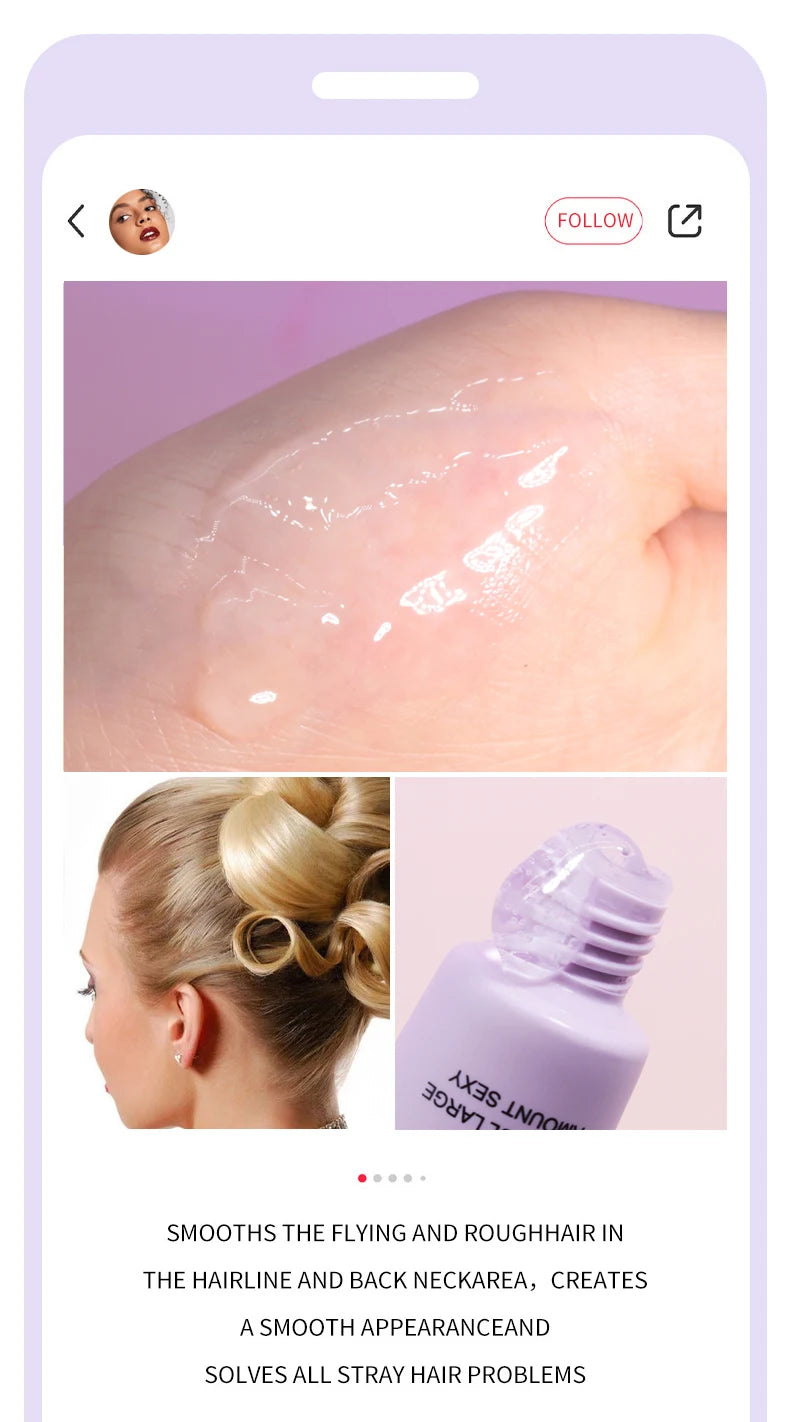 Multi Functional Styling and Breaking Hair Stick, Suitable for Refreshing Shaping of All Hairstyles, Long-Lasting Styling