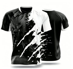 Simple Fashion Sports T-shirts For Men Summer Outdoor Short Sleeve 3D Printed T Shirts Casual Oversized Breathable Gym Tees Tops