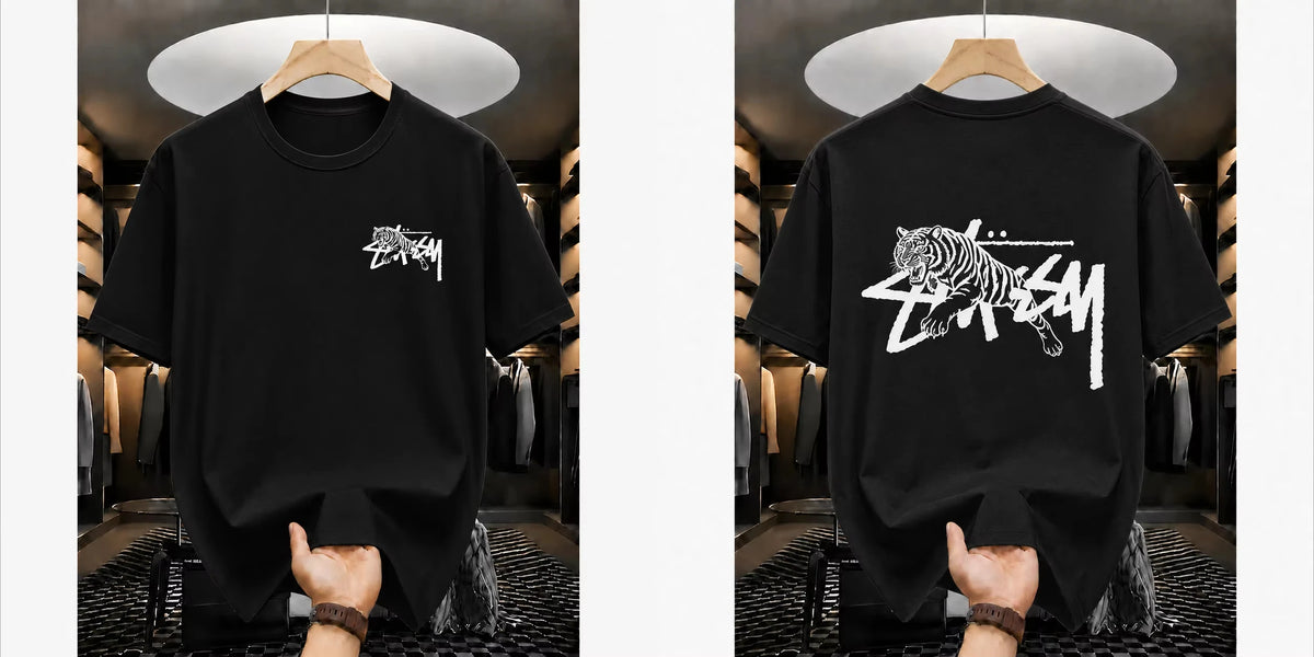2026 Summer New Women's T-shirts Luxury Printed Top Pattern Short Sleeve Hip Hop T-shirt Men's Clothing Women's Alphabet T Shirt