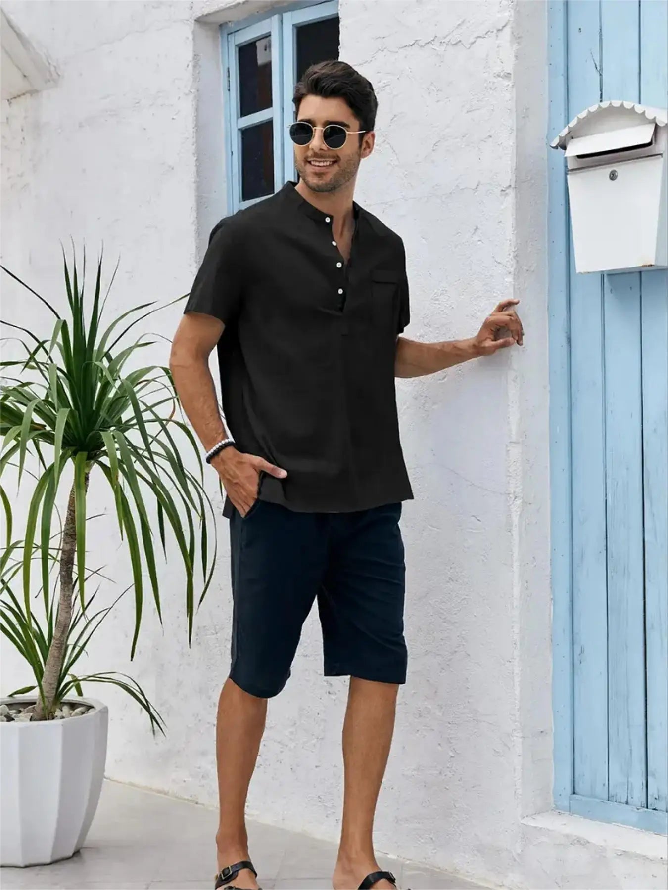 Linen Pocket Summer Shirt