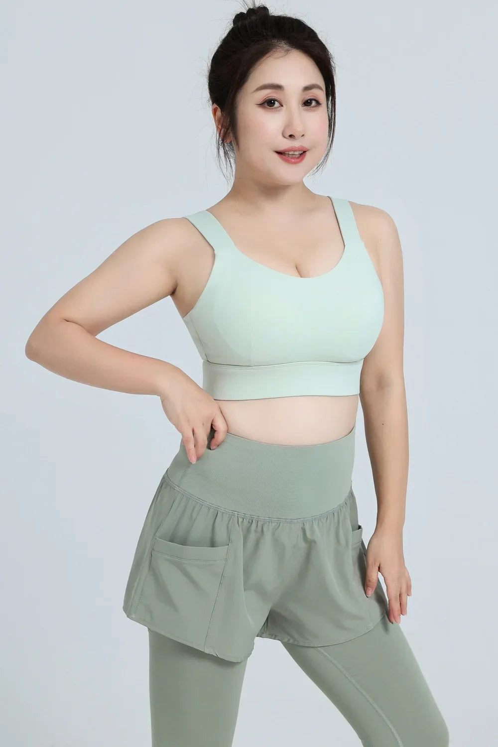 S-5XL High Impact Sports Bras for Women Push Up Sports Bra Racerback Sports Workout Bra Running Plus Size Bra